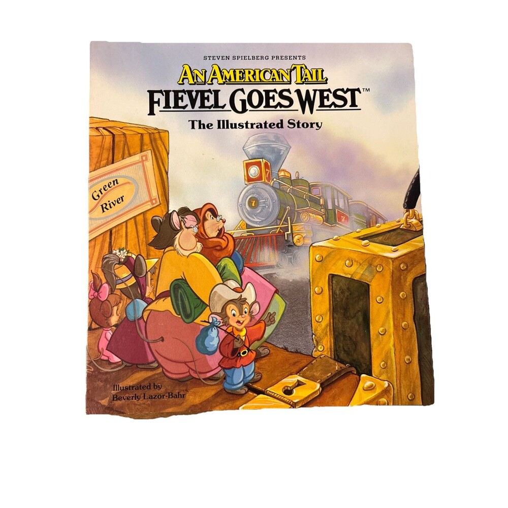 An American Tail Fievel Goes West Movie Tie In Film Storybook Paperback